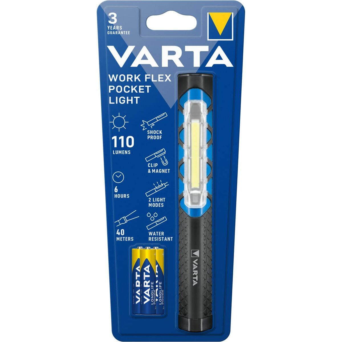 Svjetiljka Varta Work Flex Pocket Light 1,5 W 110 Lm